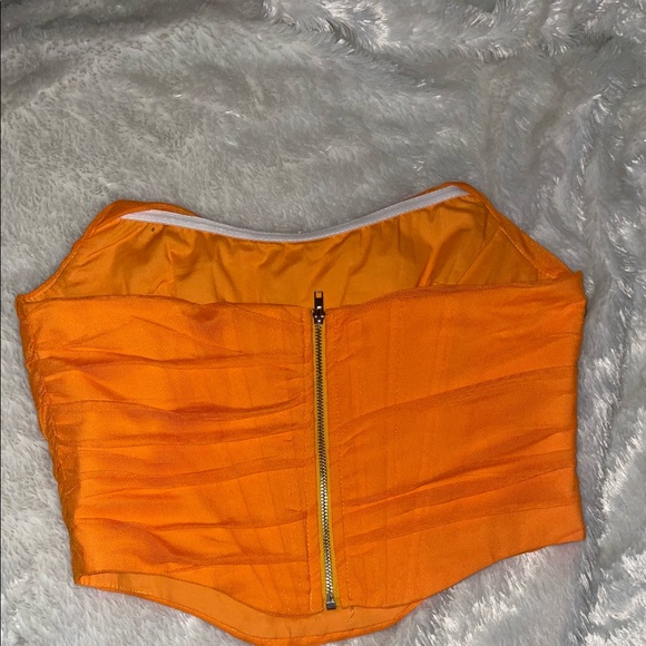Orange Bustier - Picture 2 of 3